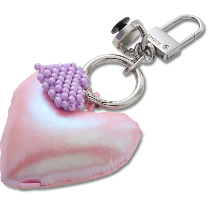 Double Heart Bag Charm
