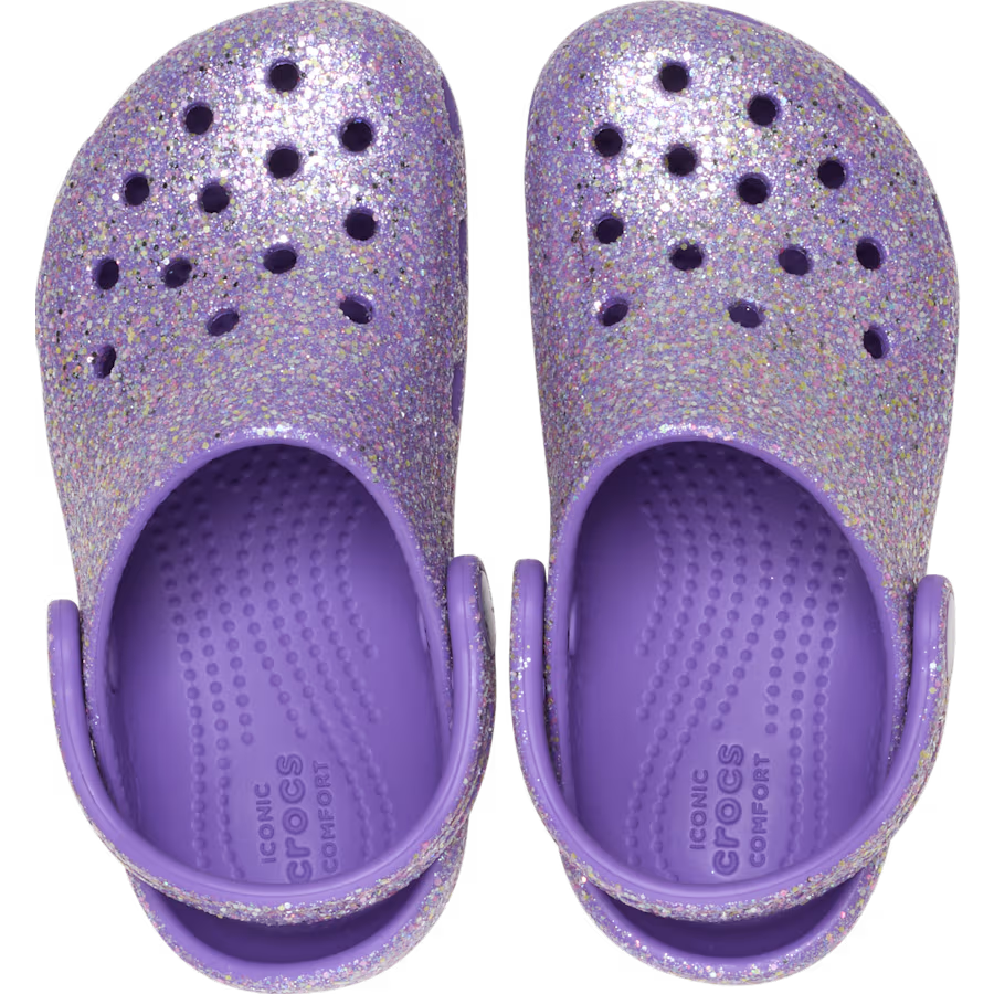 Toddler Classic Fantasy Glitter Clog