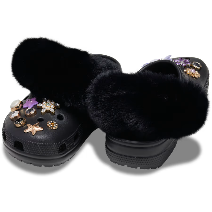 Faux Fur Back Strap Scrunchie Btc