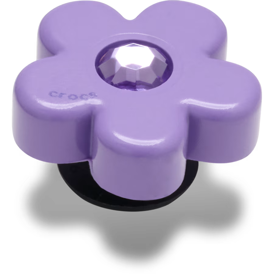Purple Flower With Gem
