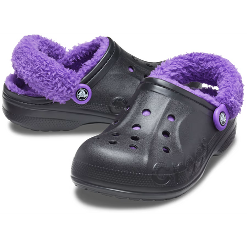 Baya Lined Fuzz-Strap Clog