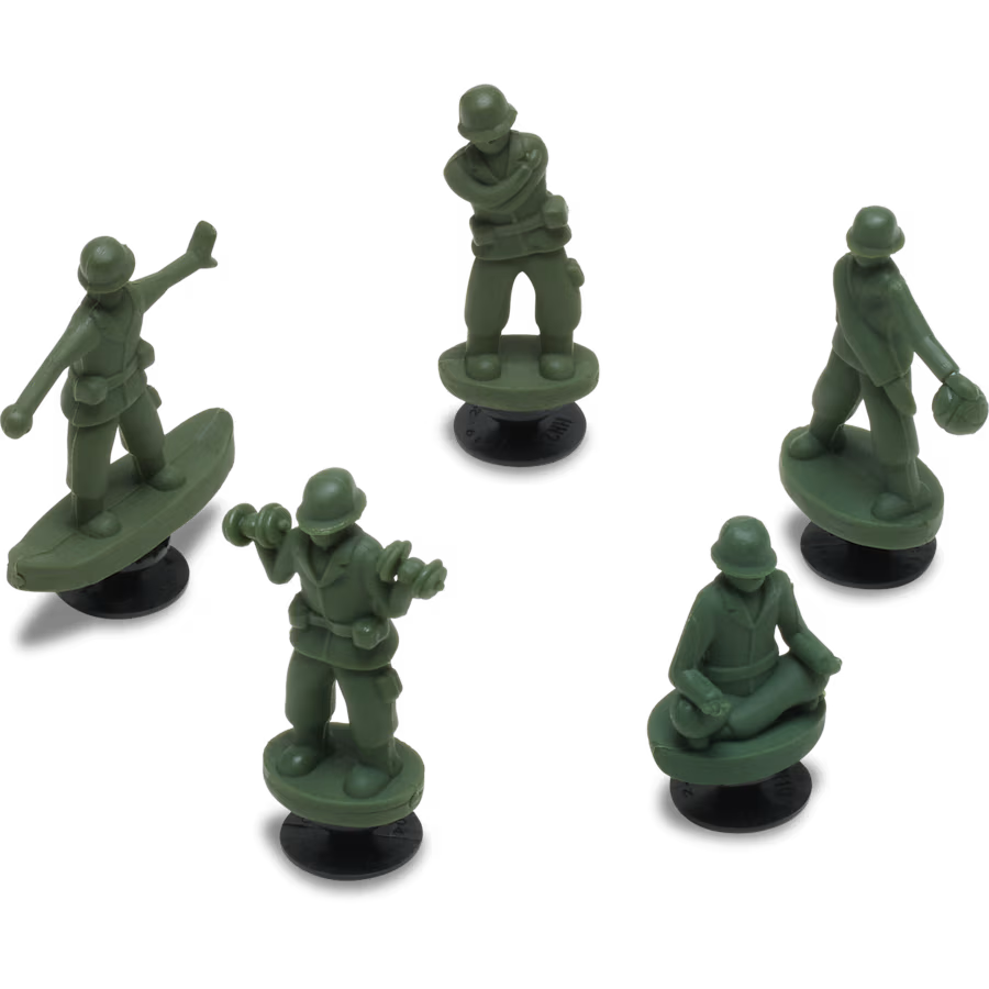 Posed Figurine 5 Pack