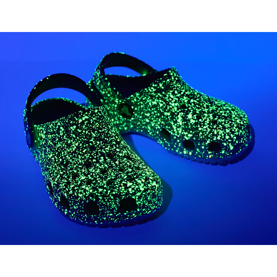 Kids' Classic Glow Paint Splatter Clog