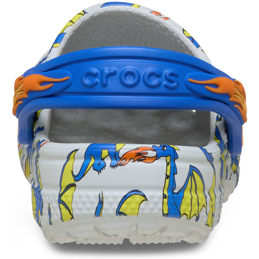 Toddler Classic Dragon Graphic Clog