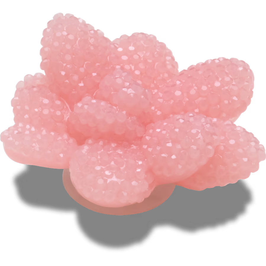 Beaded Pink Flower