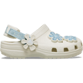 Toddler Classic Denim Flower Adjustable Backstrap Clog