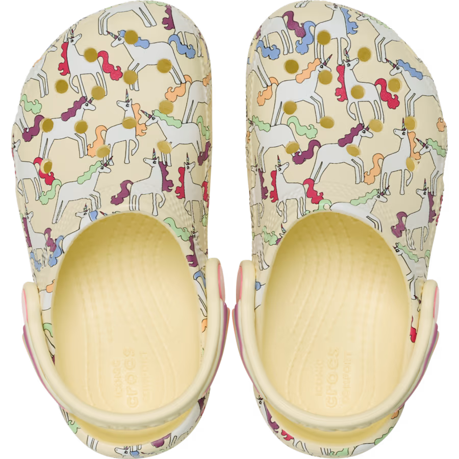 Toddler Classic Unicorn Graphic Clog