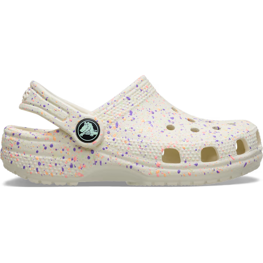 Kids' Classic Glow Paint Splatter Clog