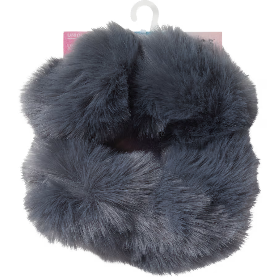 Faux Fur Back Strap Scrunchie Btc
