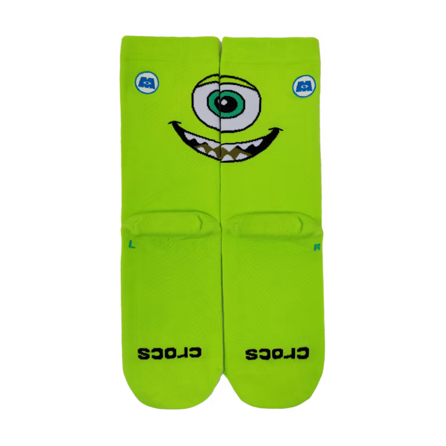 CrocsSocks Monsters Inc Mike