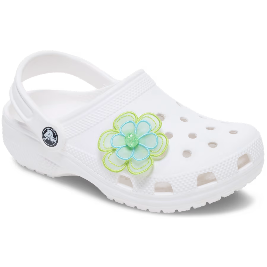 Green Mesh Flower