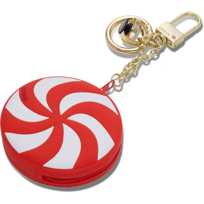 Peppermint Pouch Bag Charm
