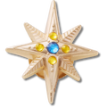 Celestial Starburst With Gem