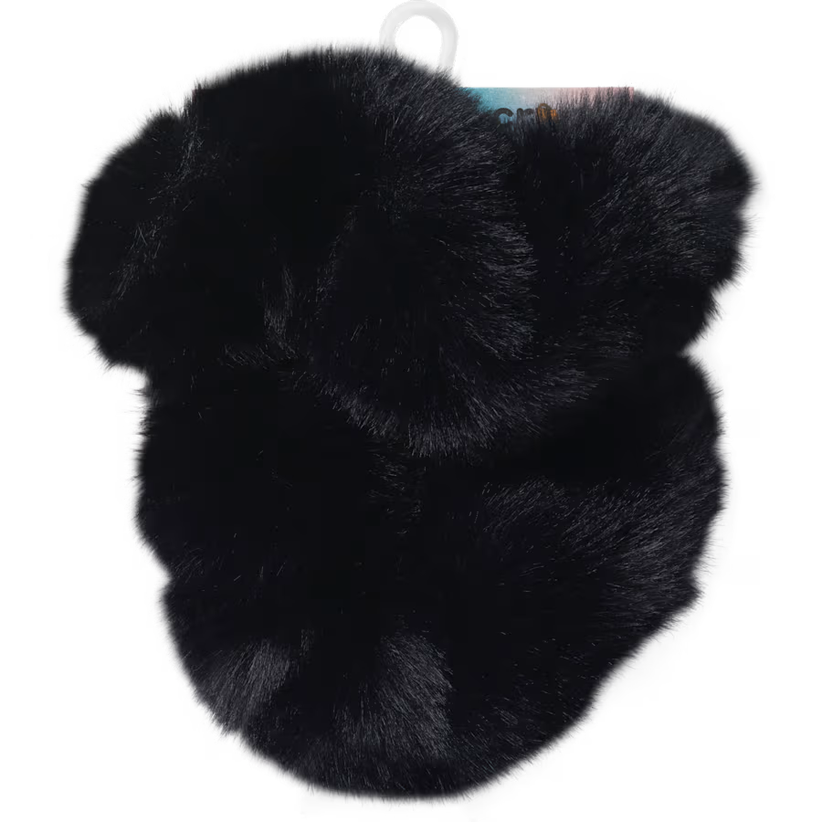 Faux Fur Back Strap Scrunchie Btc